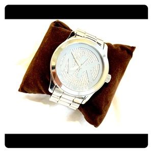 Michael Kors Swarovski Crystal Face Watch